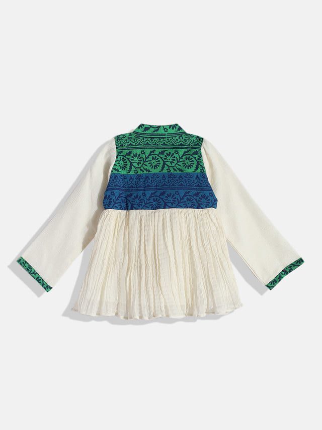 Twisha Boys Kedia dhoti- Blue