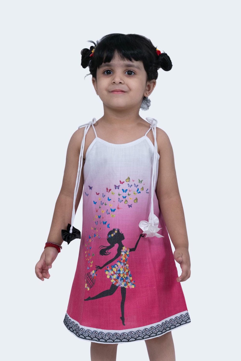 Twisha Girls Dress -Pink