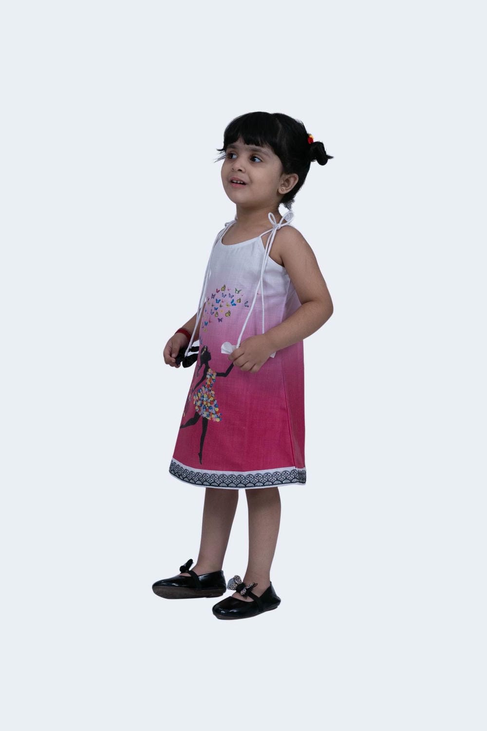 Twisha Girls Dress -Pink