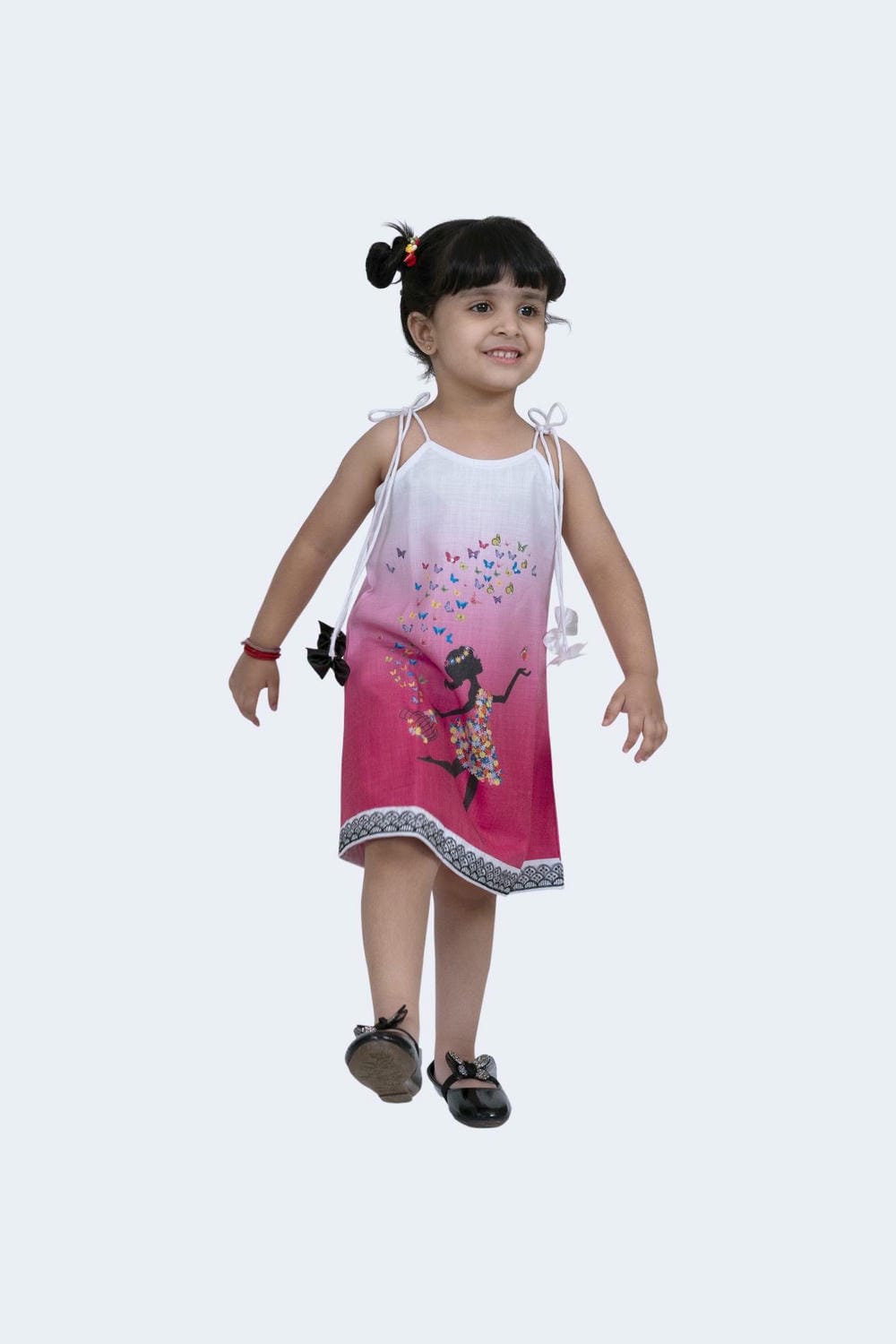 Twisha Girls Dress -Pink