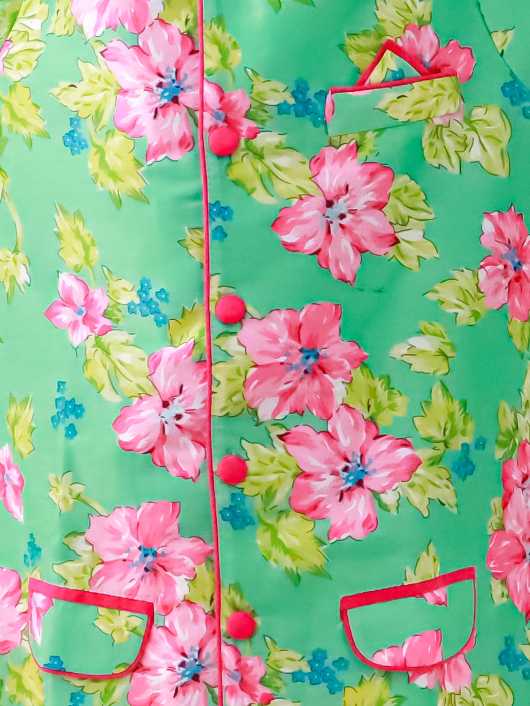 Twisha Fullsleeves Floral Printed kurta with Dhoti - SeaGreen & Pink