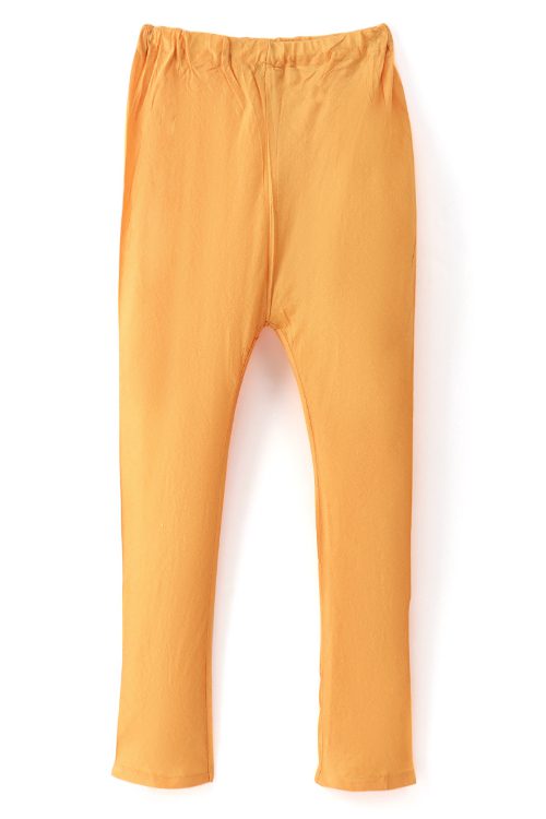 Twisha Boys Solid Kurta & Pyjama With Jacket - Yellow