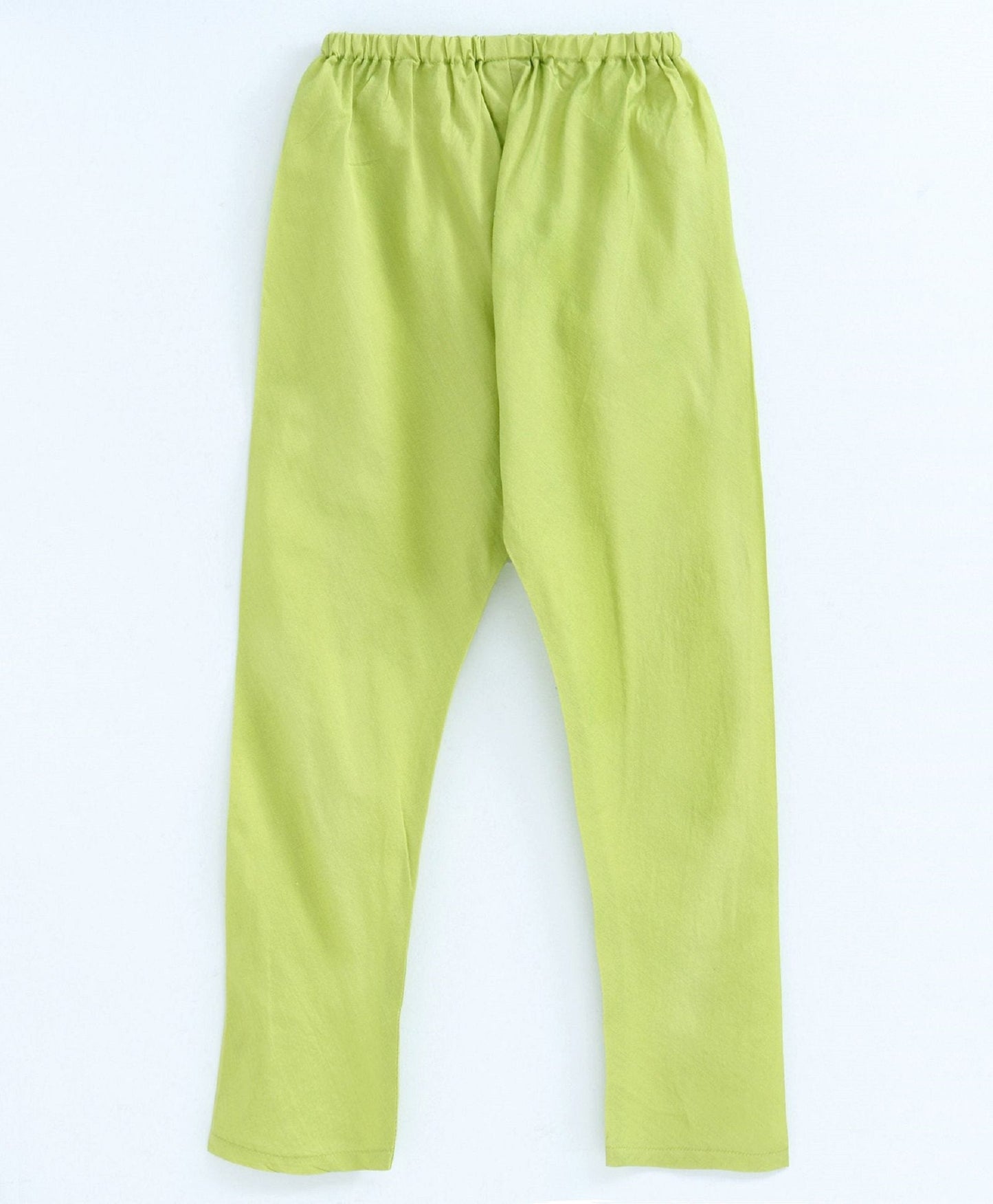 Twisha Boys Solid Kurta & Pyjama With Textured Jacket - Green & Teal