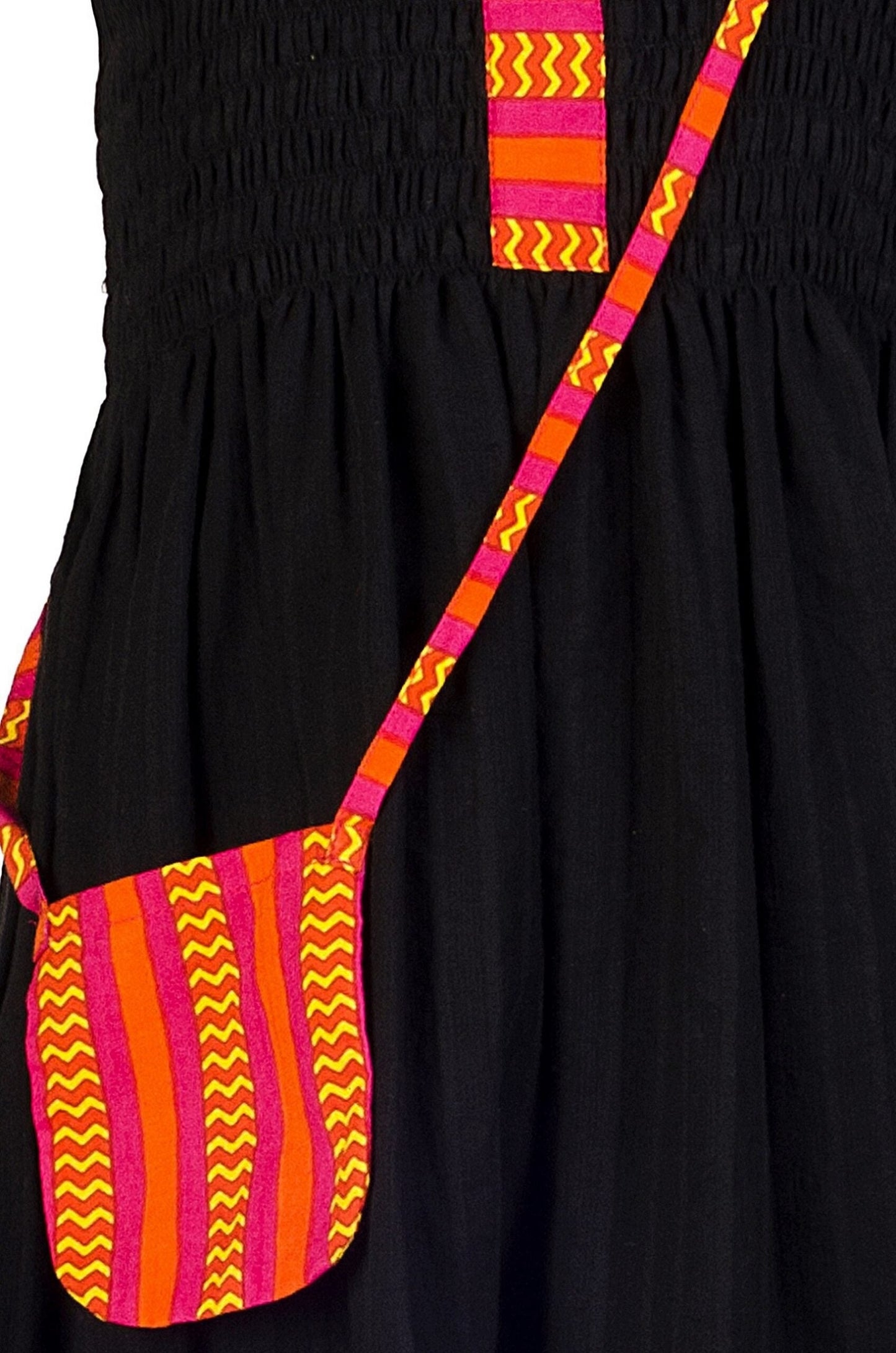 Twisha Girls Stylish Dress- Black
