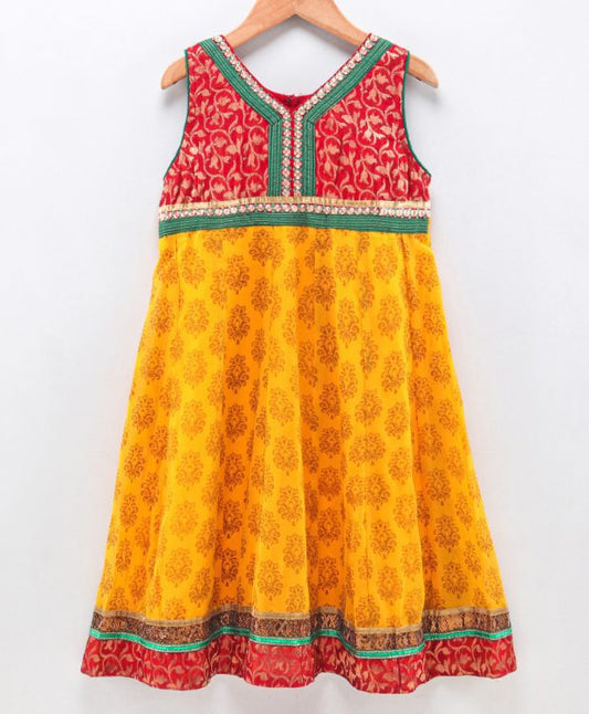 Twisha Long Dress -Yellow