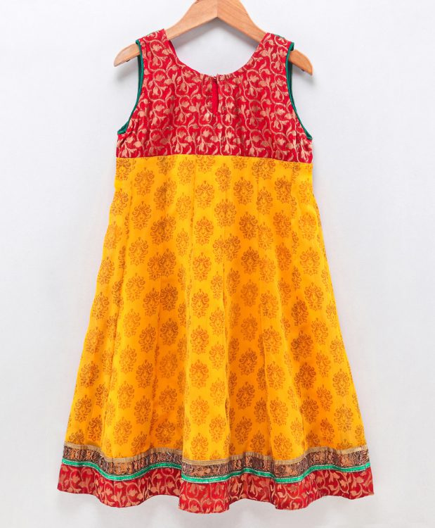 Twisha Long Dress -Yellow